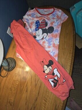 Minnie Mouse Shirt & Pants Set..Kids XL..Barely Worn